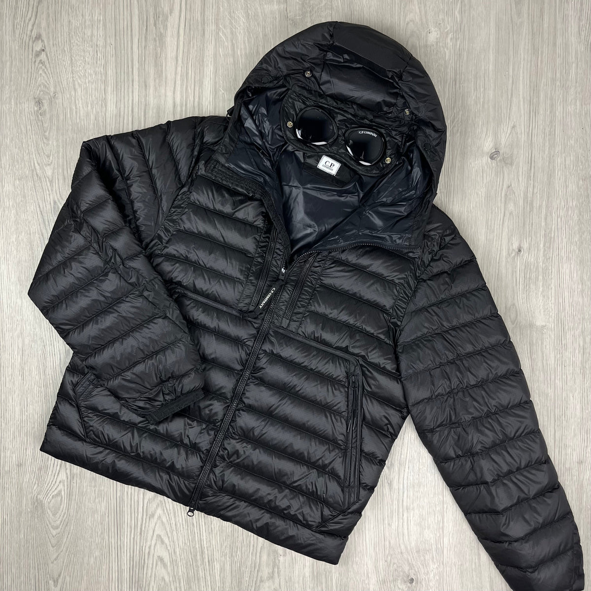 CP Company DD Goggle Jacket - Black Castmark