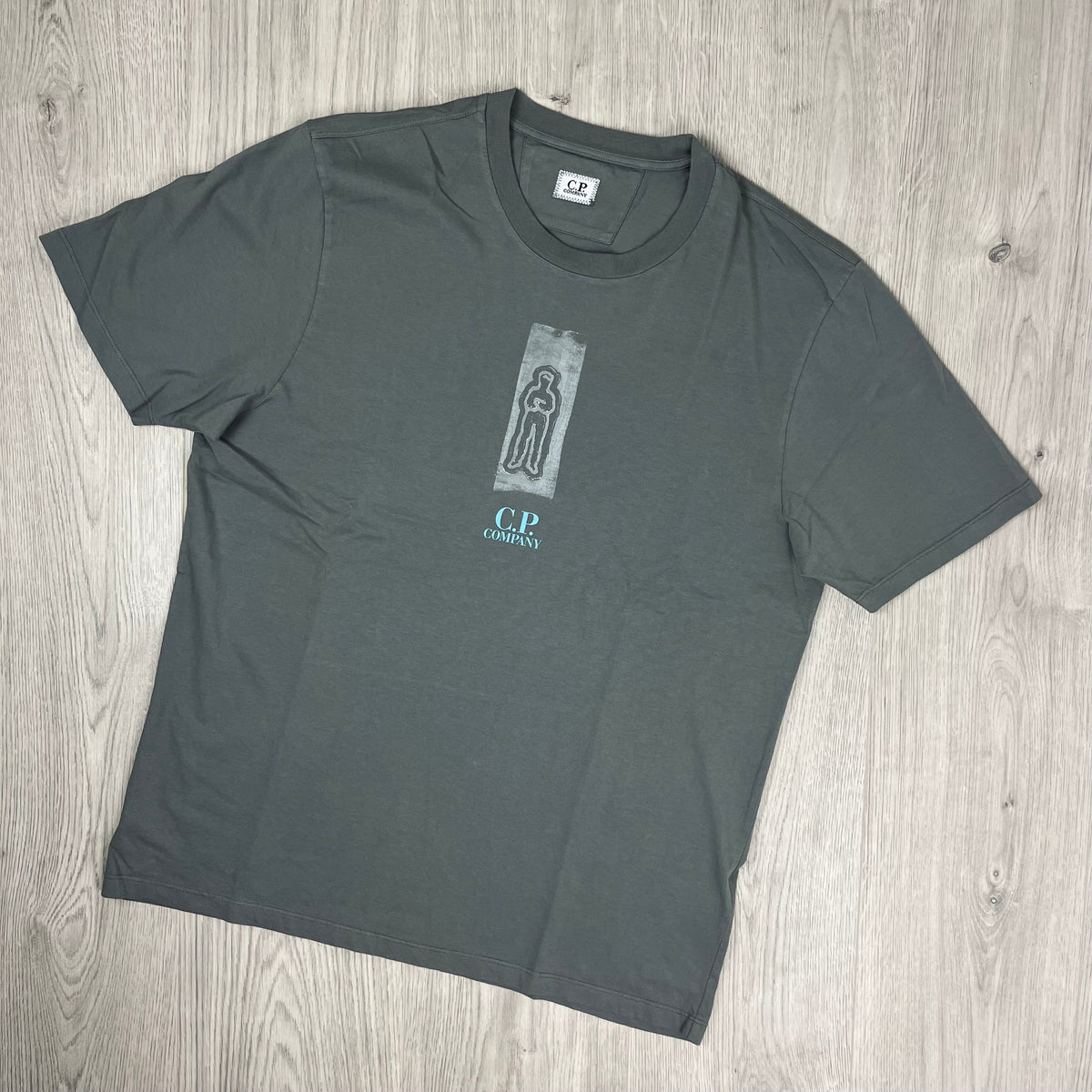 CP Company Sailor T-Shirt - Smoked Pearl Castmark
