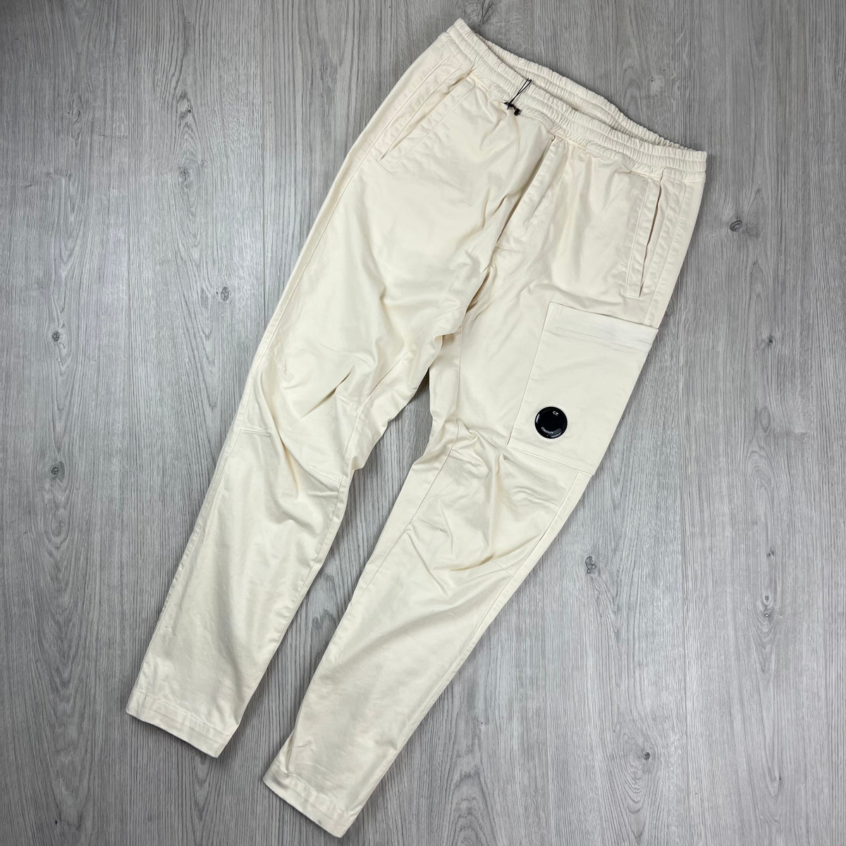 CP Company Cargo Trousers - Pistachio Shell Castmark
