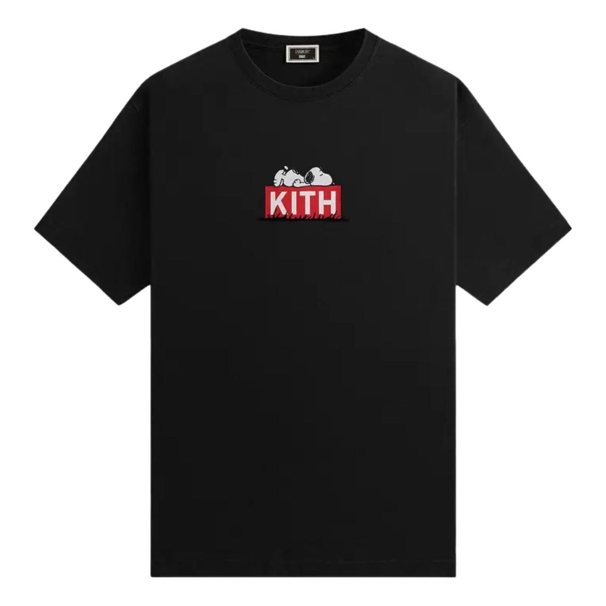 KITH For Peanuts Doghouse Classic Logo T-Shirt 'Black' KHM033385-001