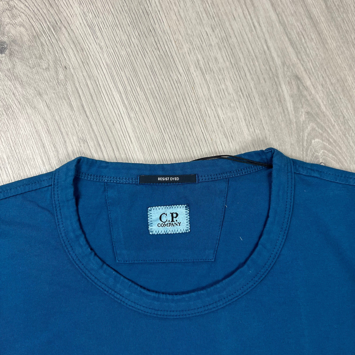 CP Company Printed T-Shirt - Ink Blue Castmark