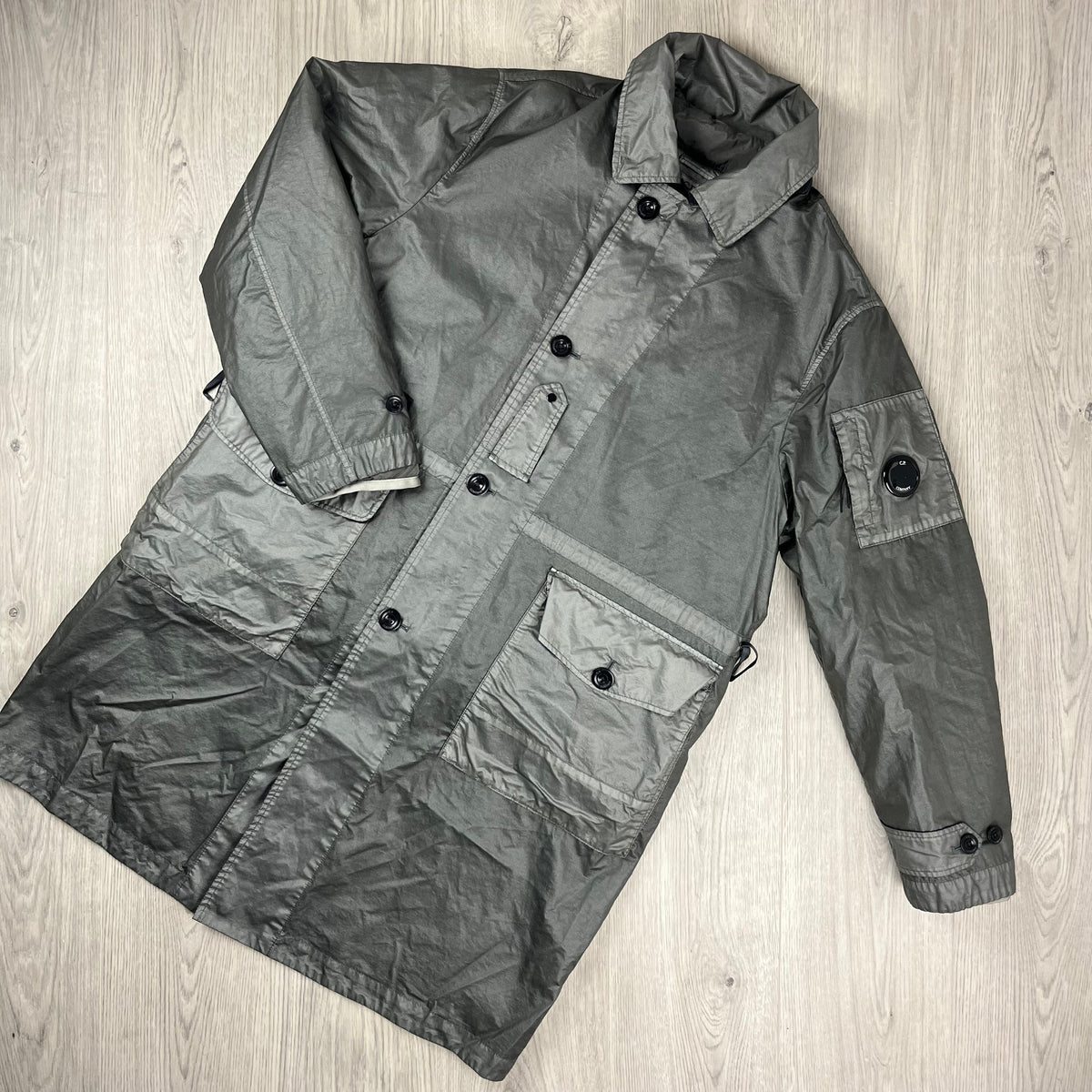 CP Company Opal Jacket - Gunmetal Castmark