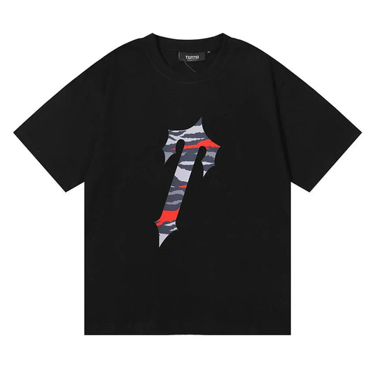 Trapstar Irongate Camo T-Shirt - Black/White