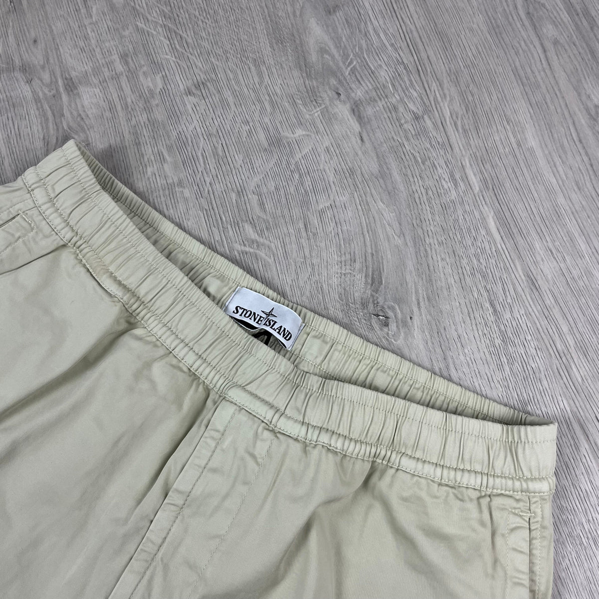Stone Island Cargo Shorts - Sand Castmark