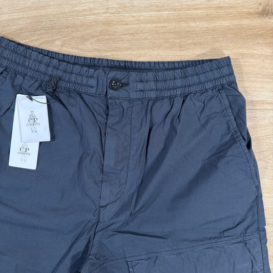 CP Company 50 Fili Stretch Cargo Shorts in Navy Castmark