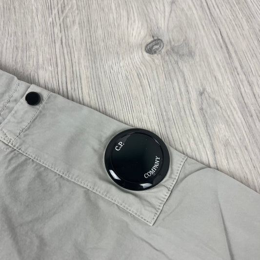 CP Company Zip Overshirt - London Fog Castmark