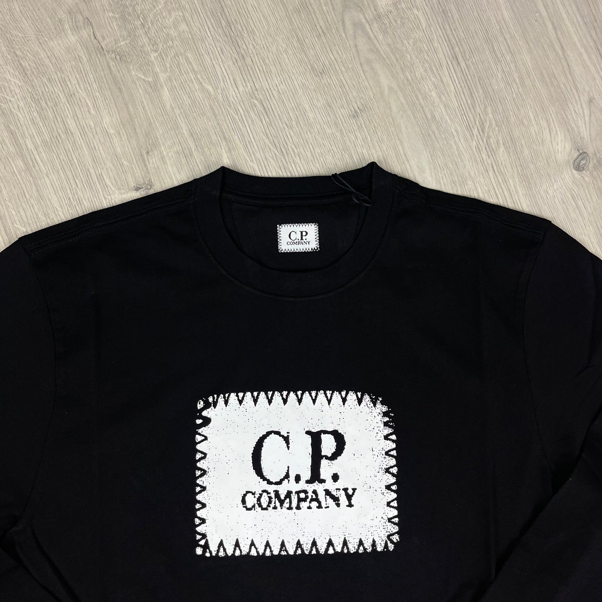 CP Company Stamp T-Shirt - Black Castmark