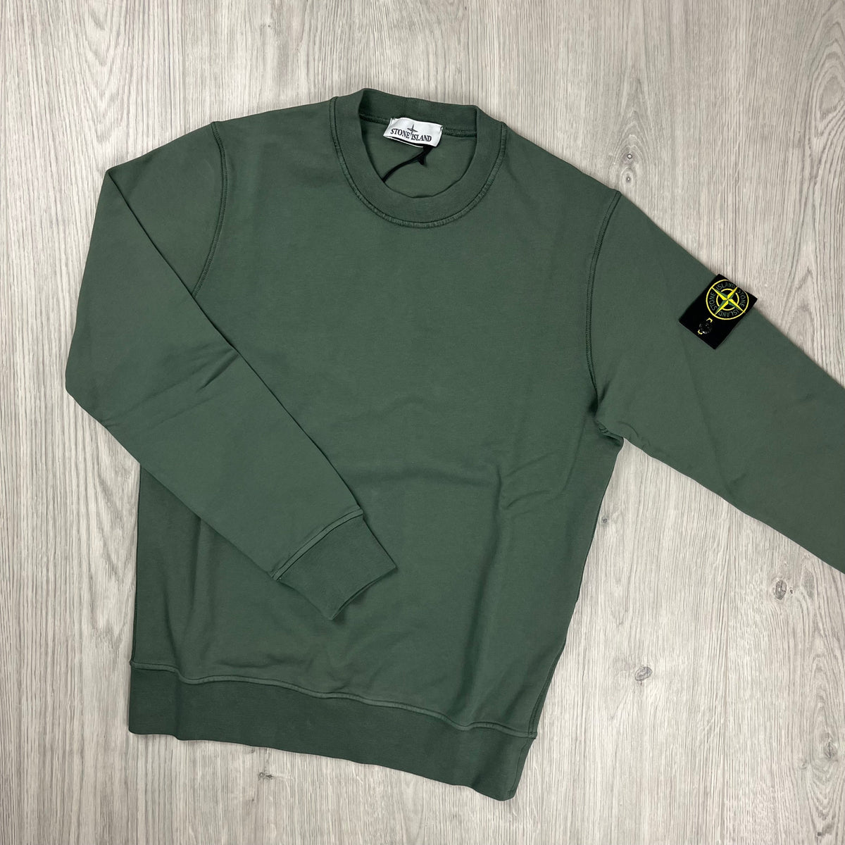 Stone Island Dyed Sweatshirt - Musk Castmark