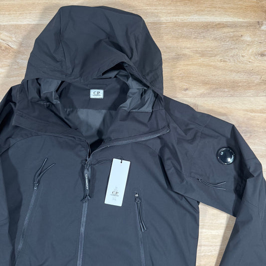 CP Company Pro-Tek Lens Jacket in Black Castmark
