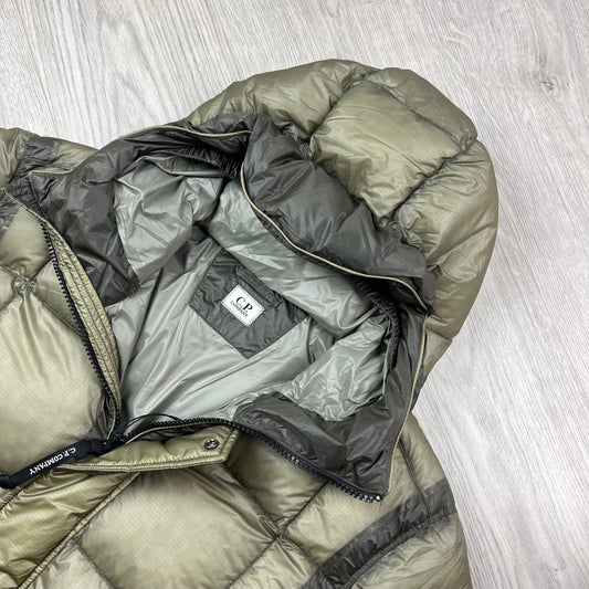 CP Company DD Shell Down Jacket - Fallen Rock Castmark