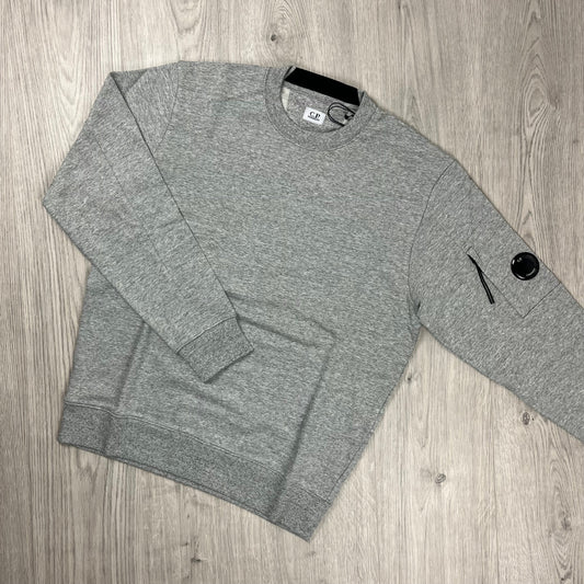 CP Company Raised Fleece Tracksuit - Grey Castmark