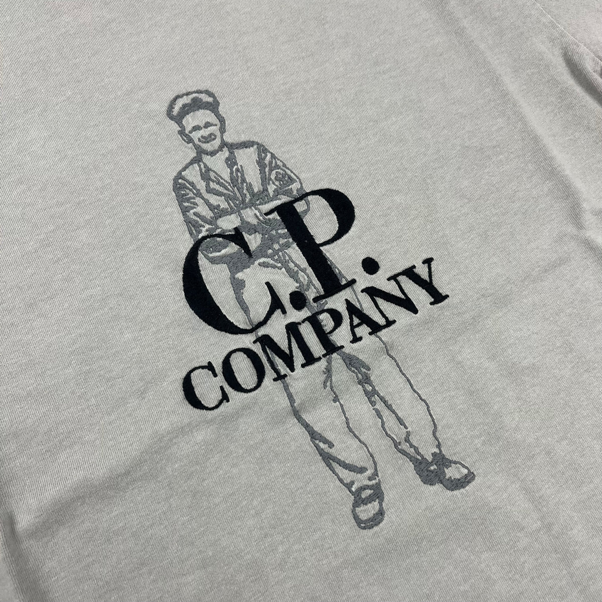 CP Company Sailor T-Shirt - Drizzle Castmark