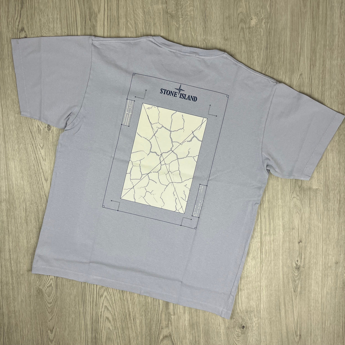 Stone Island Construction T-Shirt - Lilac Castmark