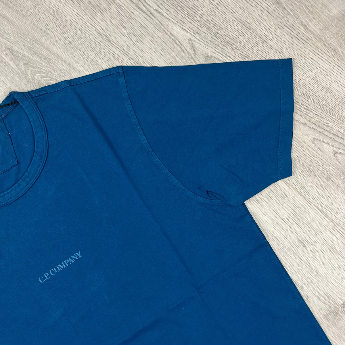 CP Company Printed T-Shirt - Ink Blue Castmark