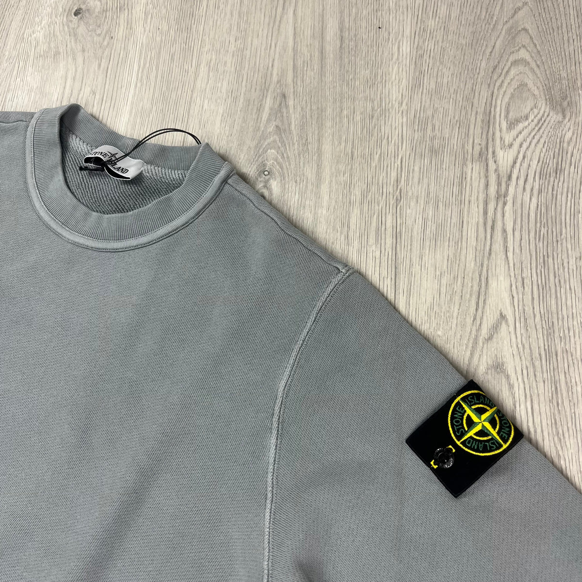 Stone Island Dyed Sweatshirt - Grey Castmark
