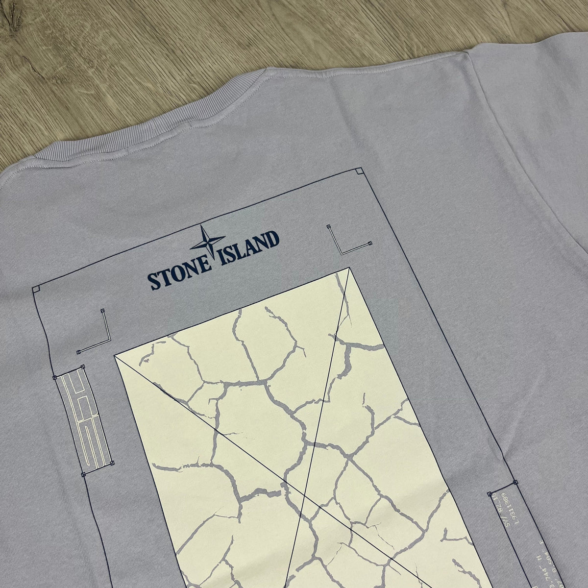 Stone Island Construction T-Shirt - Lilac Castmark