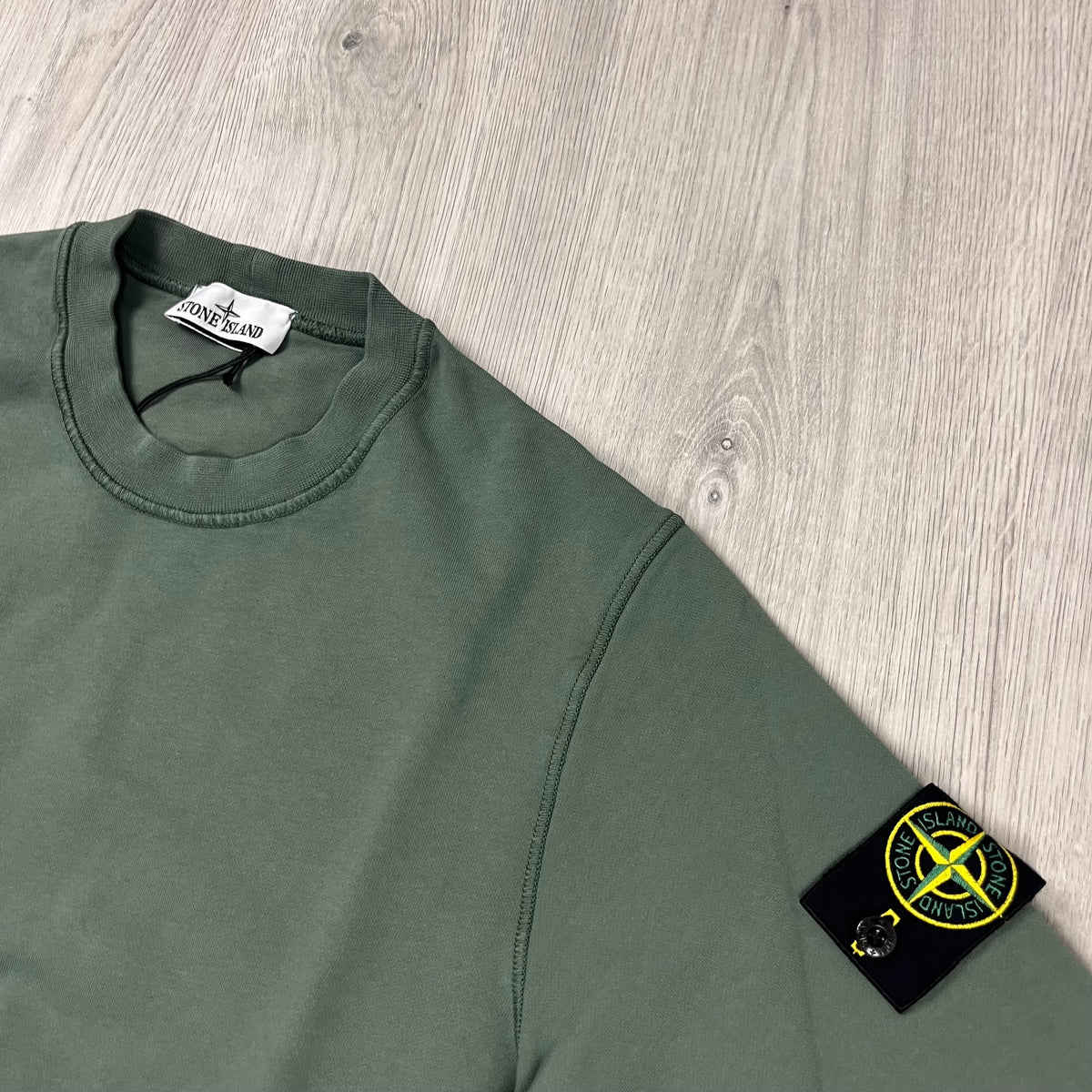 Stone Island Dyed Sweatshirt - Musk Castmark