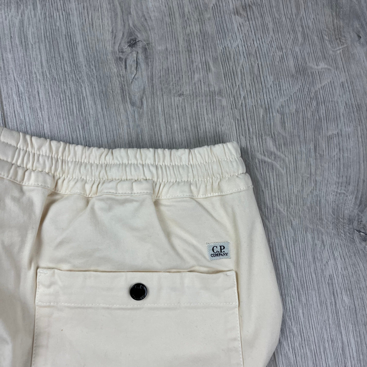 CP Company Cargo Trousers - Pistachio Shell Castmark