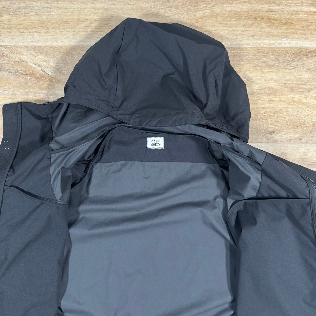 CP Company Pro-Tek Lens Jacket in Black Castmark