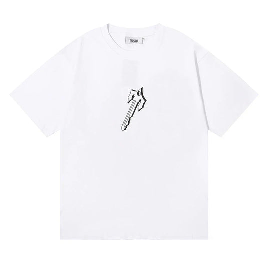 Trapstar Keychain T-Shirt - Black/White