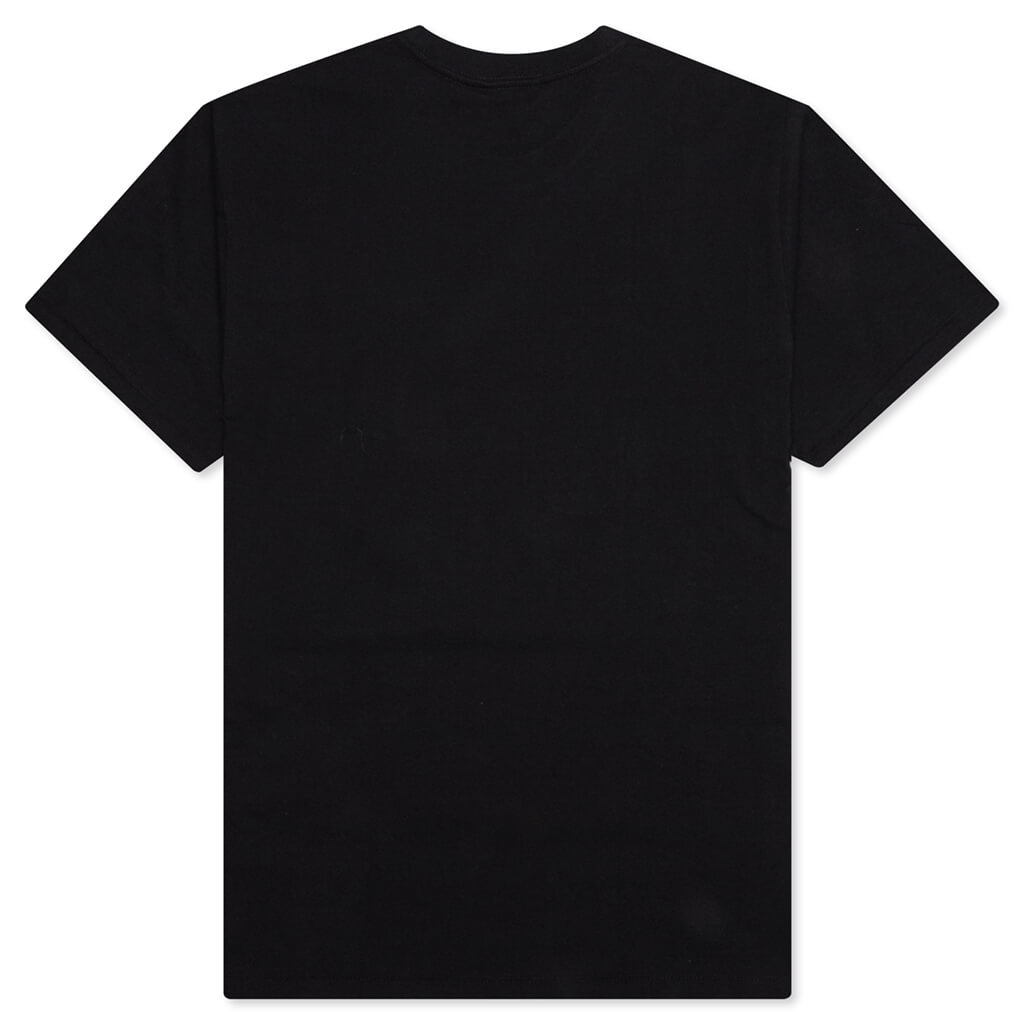 Woodland Camo College Tee - Black