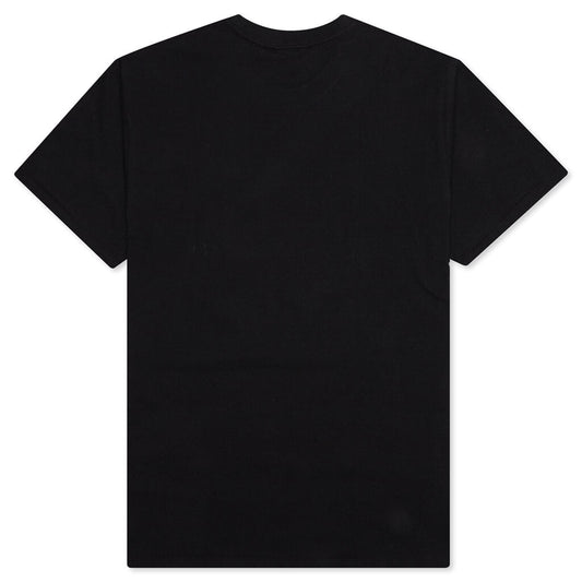 Woodland Camo College Tee - Black