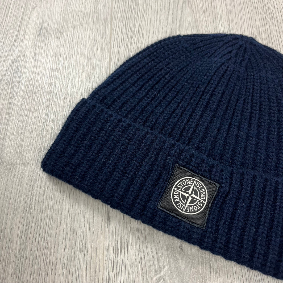 Stone Island Beanie - Navy Castmark