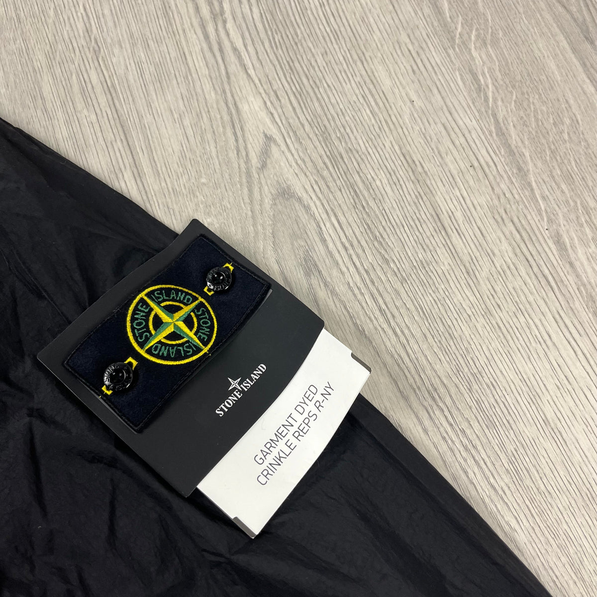Stone Island Crinkle Reps R-NY Jacket - Black Castmark