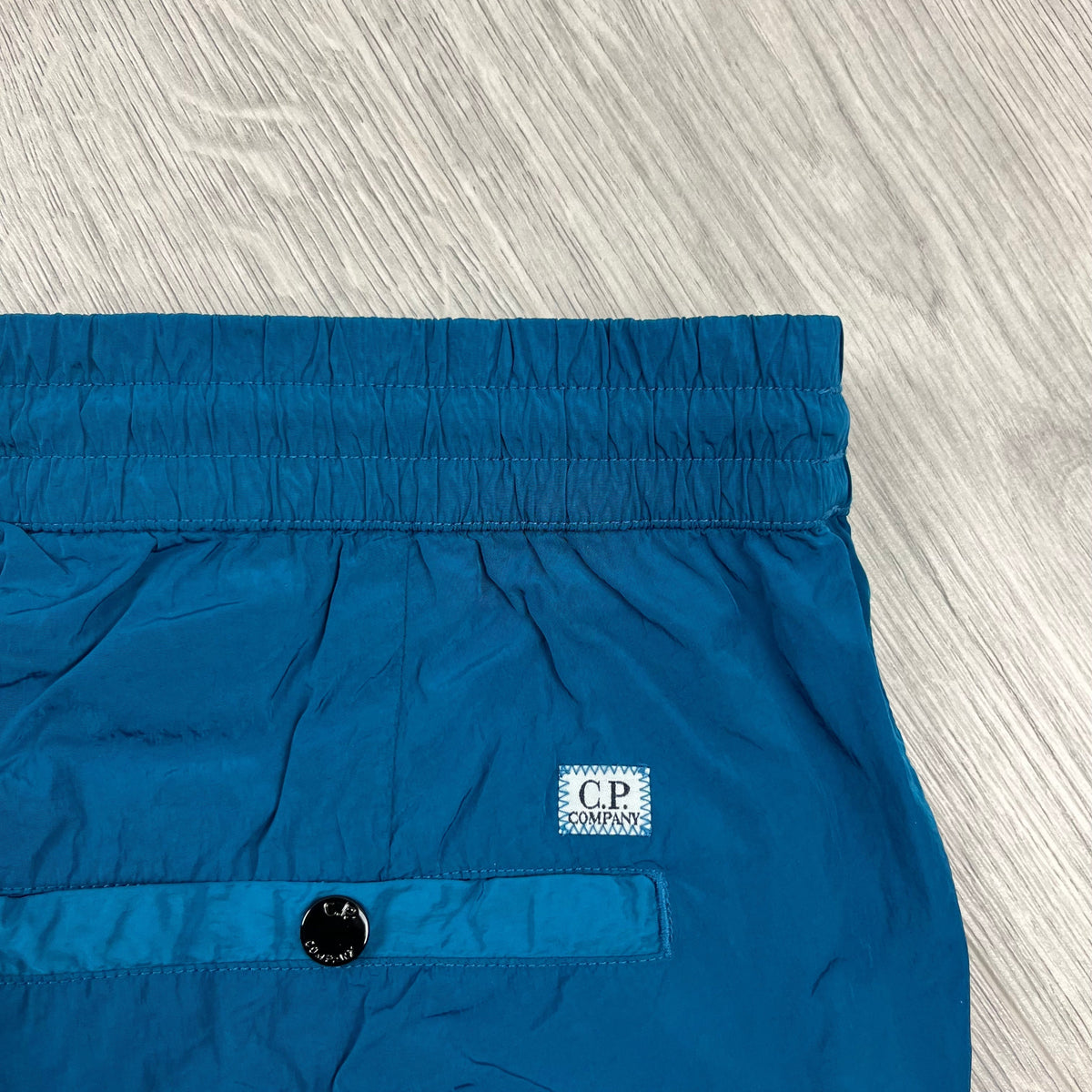 CP Company Chrome Cargo Trousers - Ink Blue Castmark