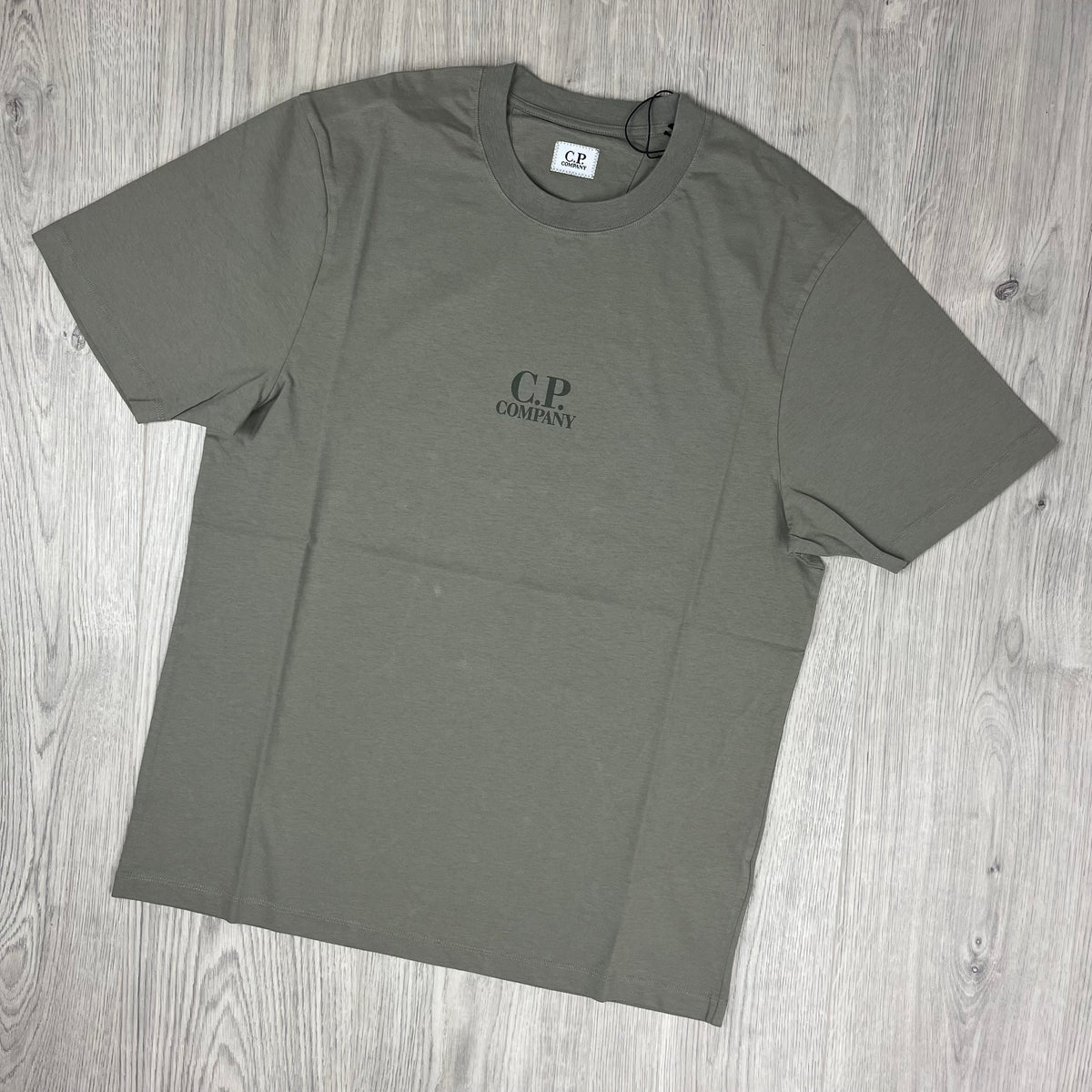 CP Company Sailor T-Shirt - Fungi Grey Castmark
