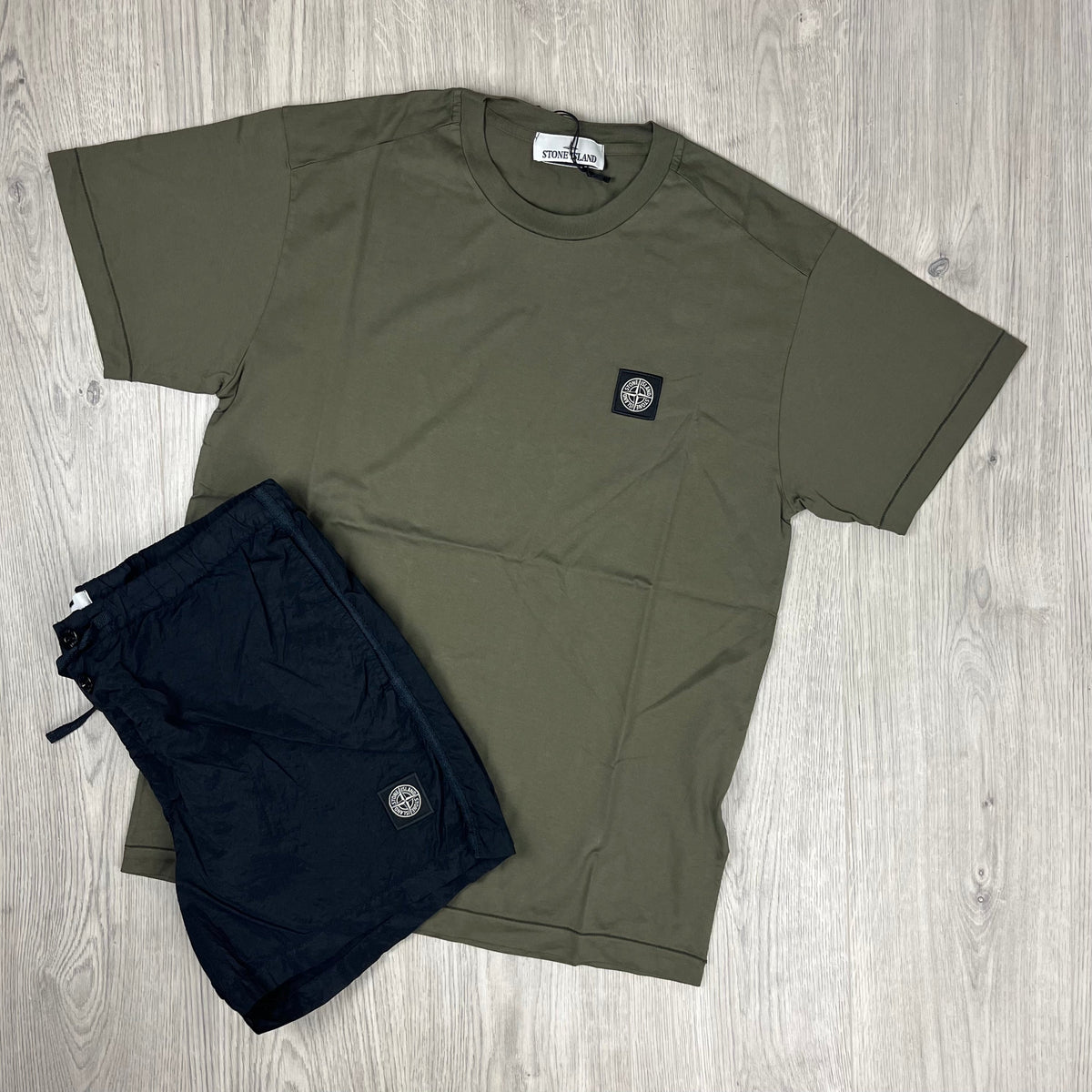 Stone Island Holiday Set - Olive/Black Castmark