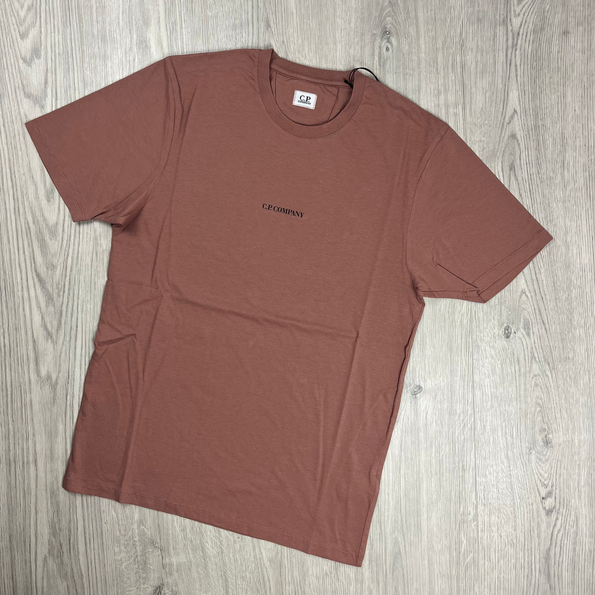 CP Company Printed T-Shirt - Cedar Wood Castmark