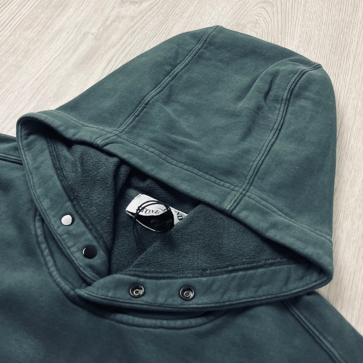 Stone Island Dyed Hoodie - Grey Castmark