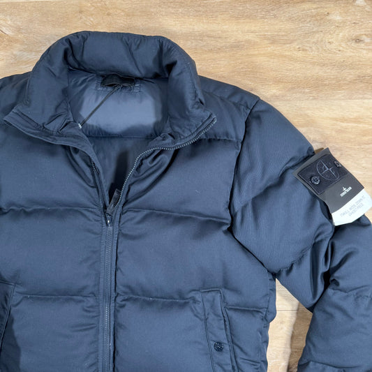 Stone Island Down-TC Ghost Jacket in Navy Castmark
