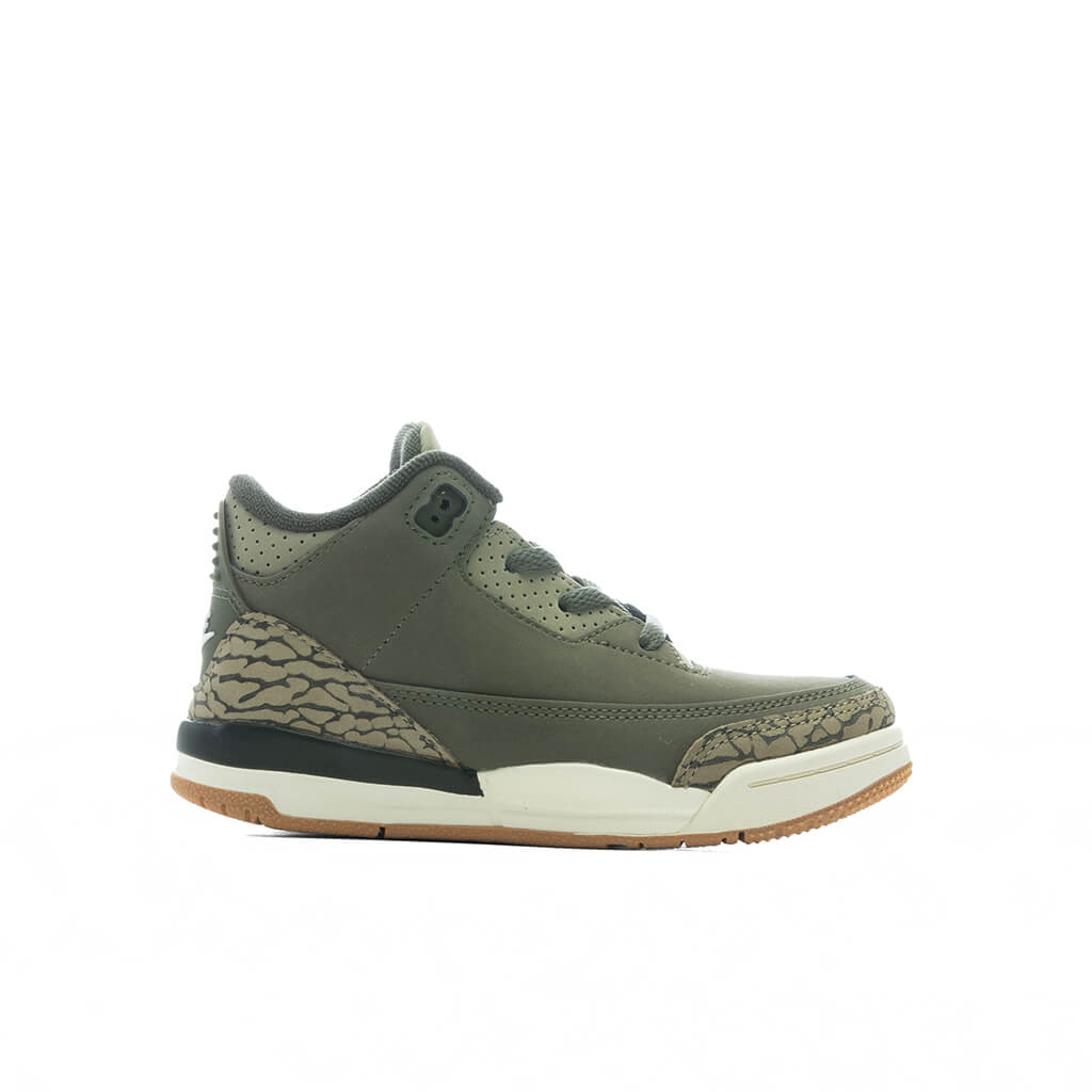 Air Jordan 3 Retro 'Family Affair' (TD) - Medium Olive/Neutral Olive/Sequoia