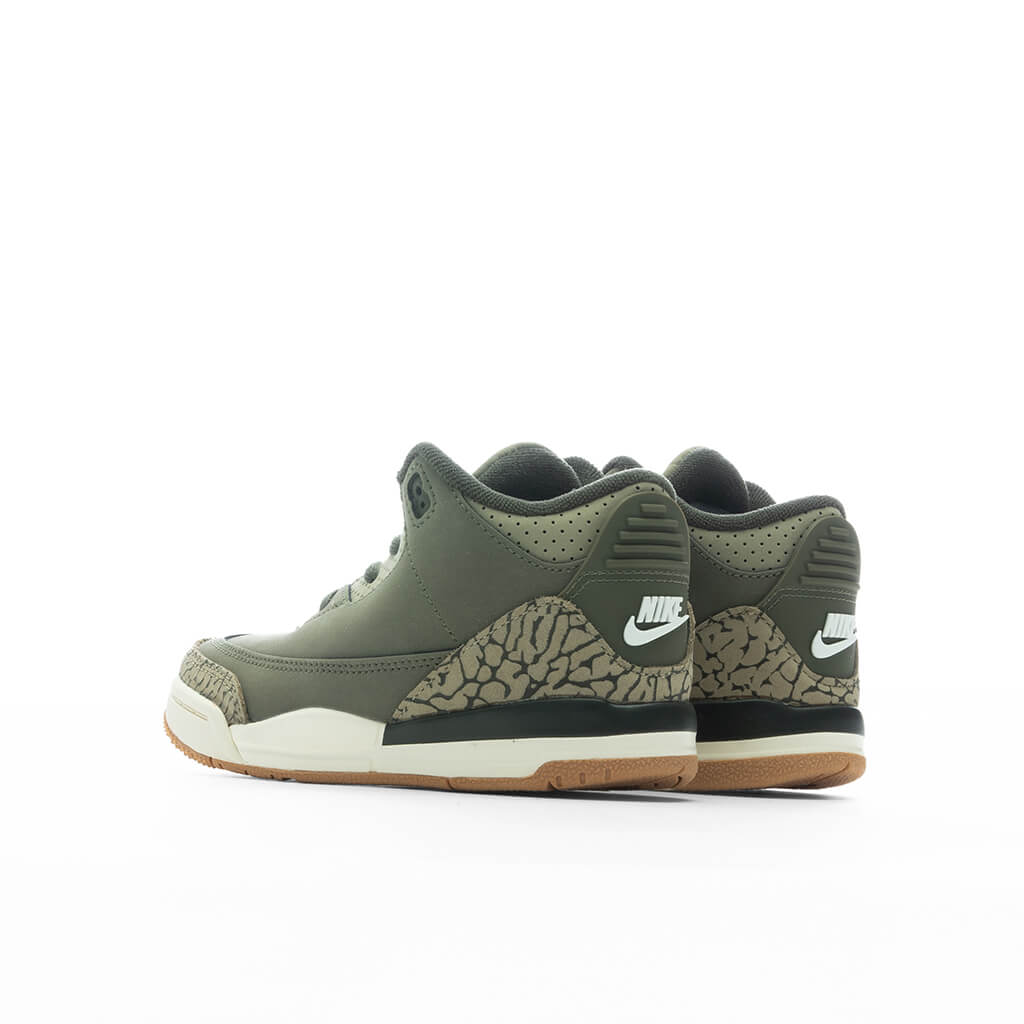 Air Jordan 3 Retro 'Family Affair' (TD) - Medium Olive/Neutral Olive/Sequoia