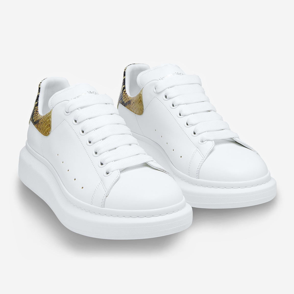 Alexander McQueen Python Print Oversized Sneaker