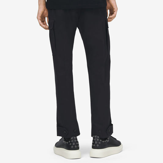 Alexander McQueen Cotton Cargo Trousers