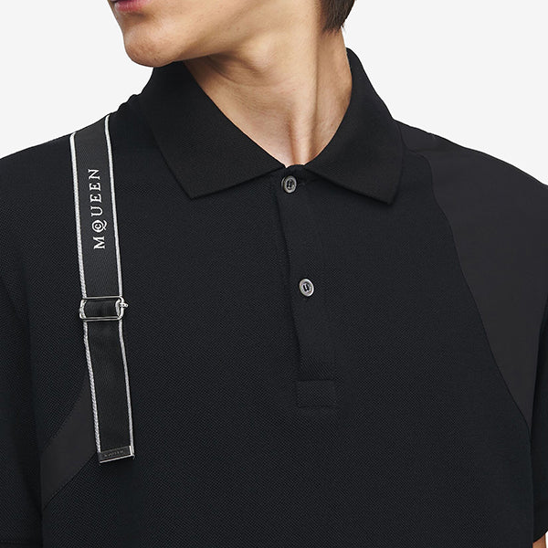 Alexander McQueen Harness Polo Shirt