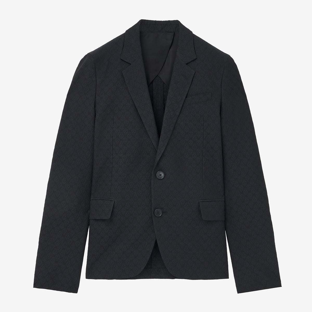 Alexander McQuuen Skull Jacquard Deconstructed Jacket