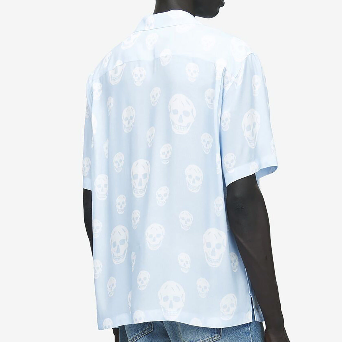 Alexander McQueen Skull Print Hawaiian Shirt
