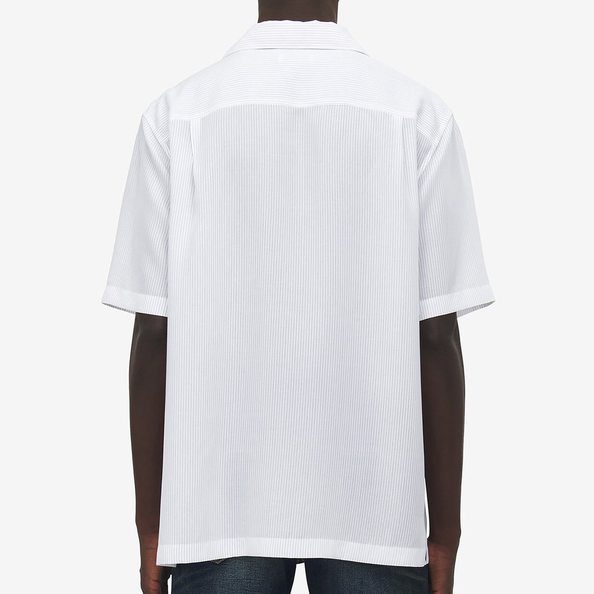 Alexander McQueen Striped Hawaiian Shirt