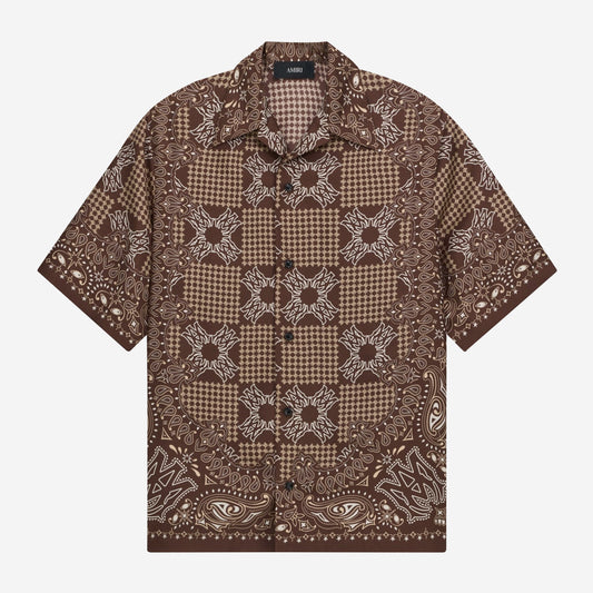Amiri MA Check Camp Shirt
