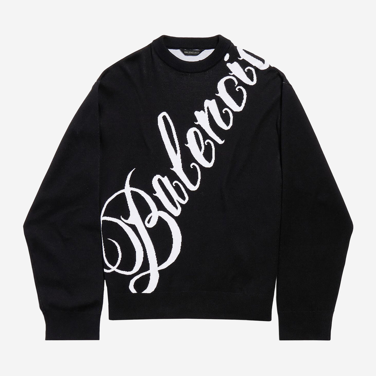 Balenciaga Big B Crewneck Knitwear