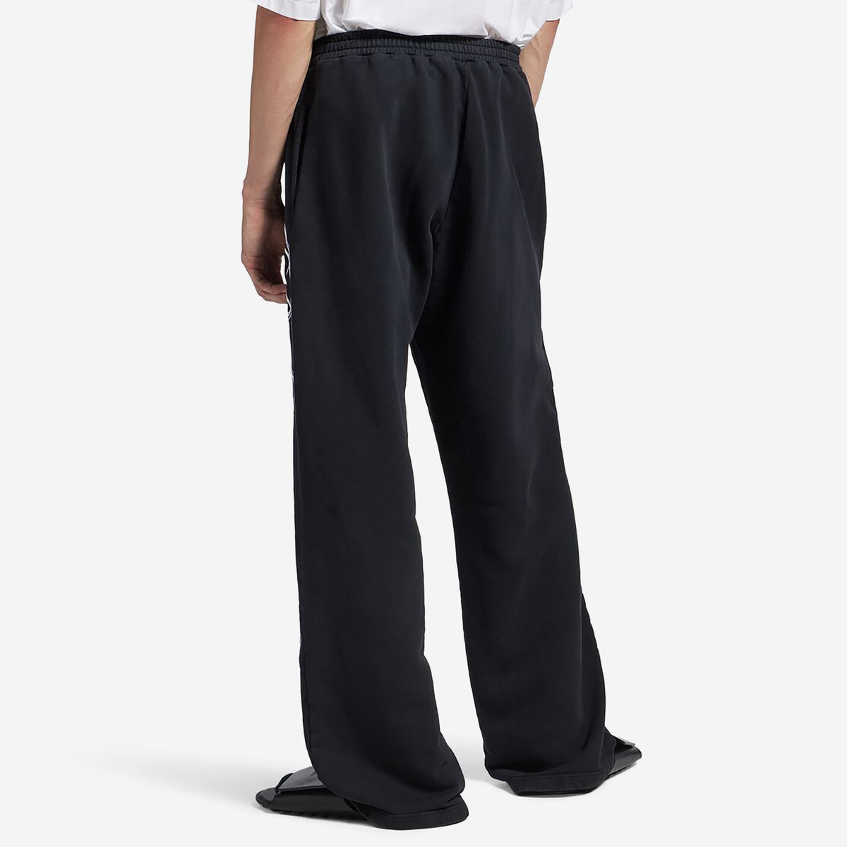 Balenciaga Cursive Dry Fleece Baggy Trousers