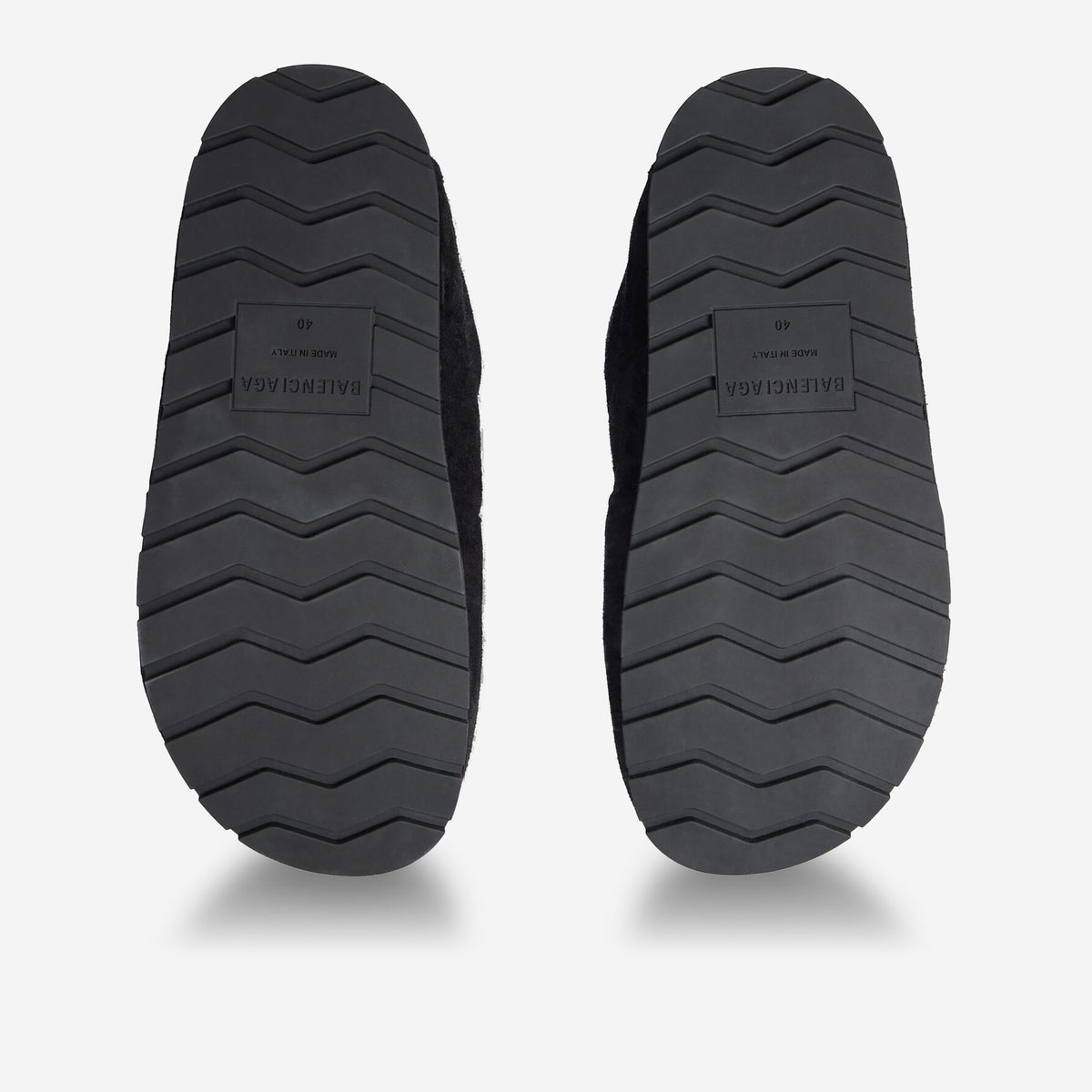 Balenciaga Worn Out Suede Dumbo Mule
