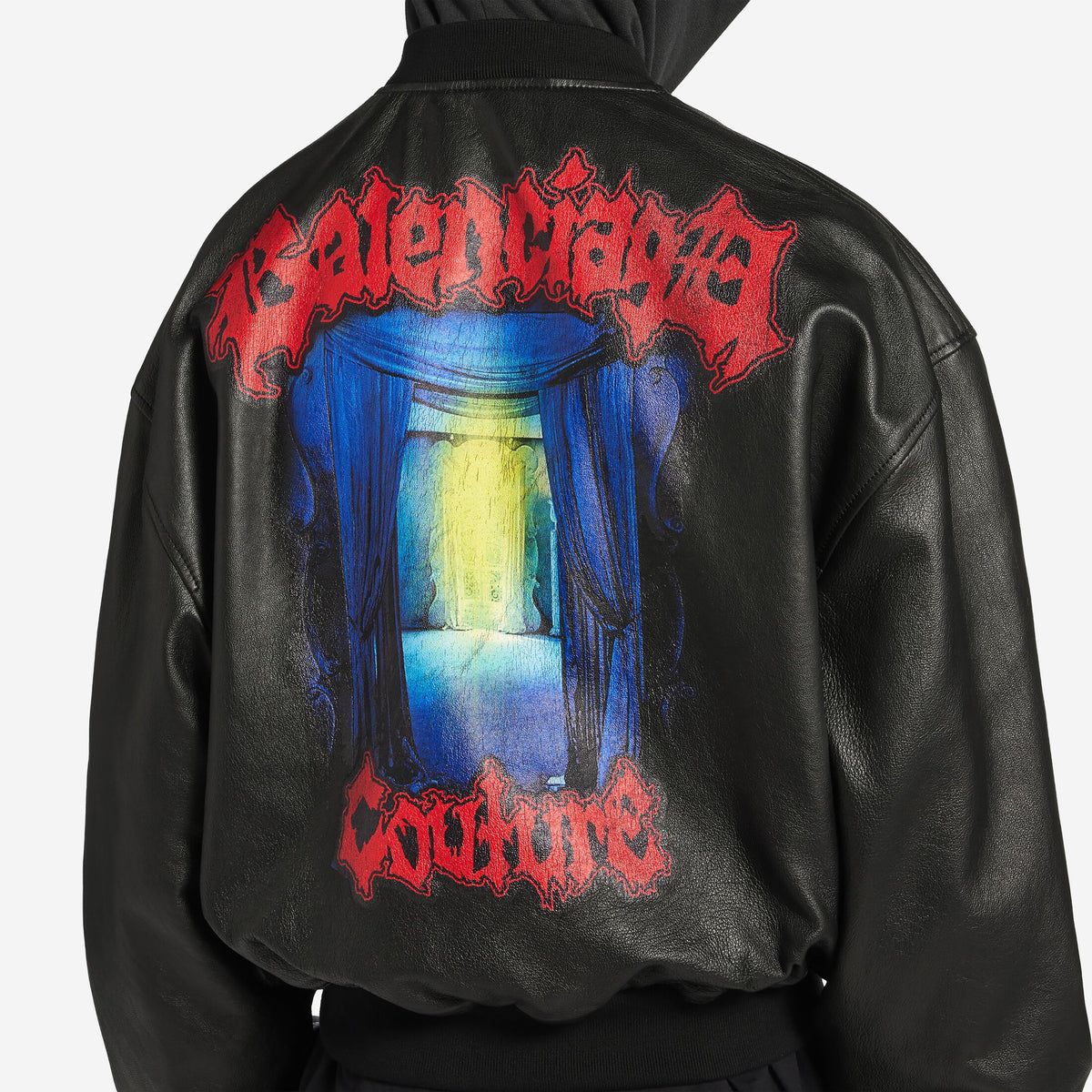 Balenciaga Patched Hooded Jacket