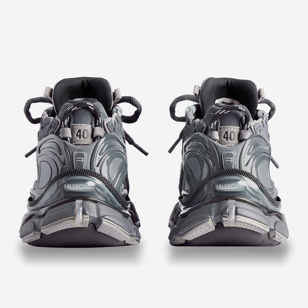 Balenciaga Runner Mesh Low-Top Sneakers