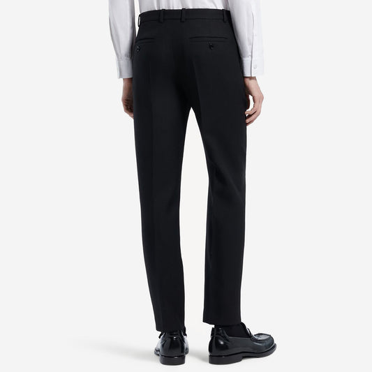 Balenciaga Skinny Tailored Wool Gabardine Trousers