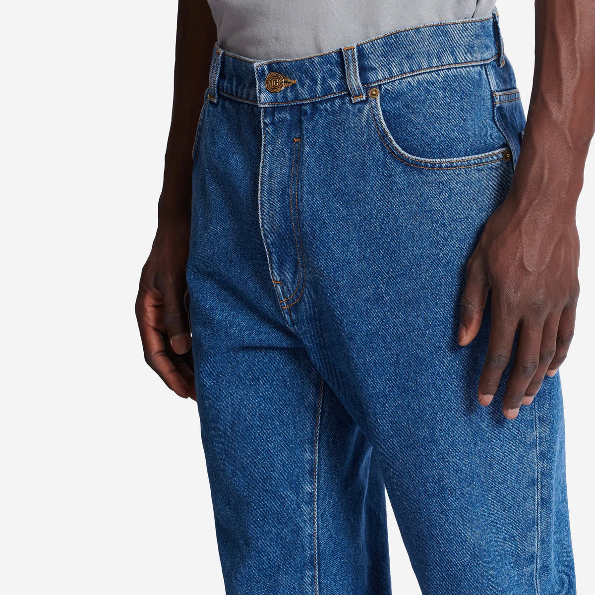 Balmain Straight Cut Jeans